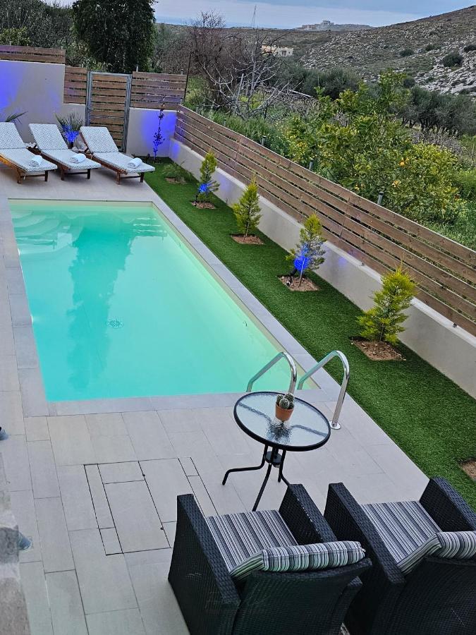 Elia Paradise Villa With Private Pool Heraklion  ภายนอก รูปภาพ